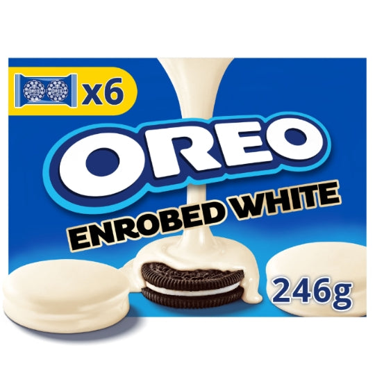 Oreo Enrobed White Vanille 246g