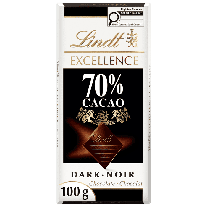Lindt Excellence Chocolat Noir Intense 70% Cacao - 100g
