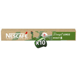Nescafé Farmers Origins Brazil Lungo 10 Capsules